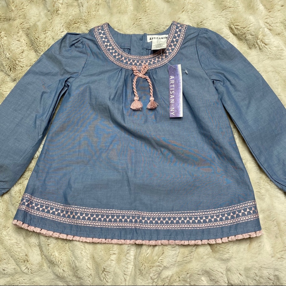 Artisan NY NWT baby tunic top - size 2T